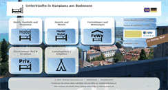 Desktop Screenshot of konstanz-unterkunft.de